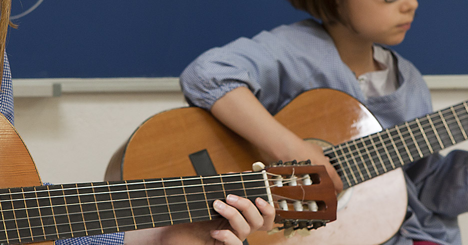 l’Escola ofereix una àmplia oferta d’activitats musicals